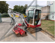 TAKEUCHI TB 216 - RV 2021 - servis VLW - powertilt