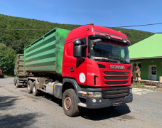 Scania, G480 6x6 manual + vlek BODEX /3743/ 